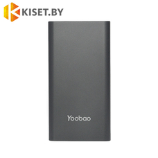 Портативное зарядное устройство Yoobao Power Bank A1 10000 mAh графитовый