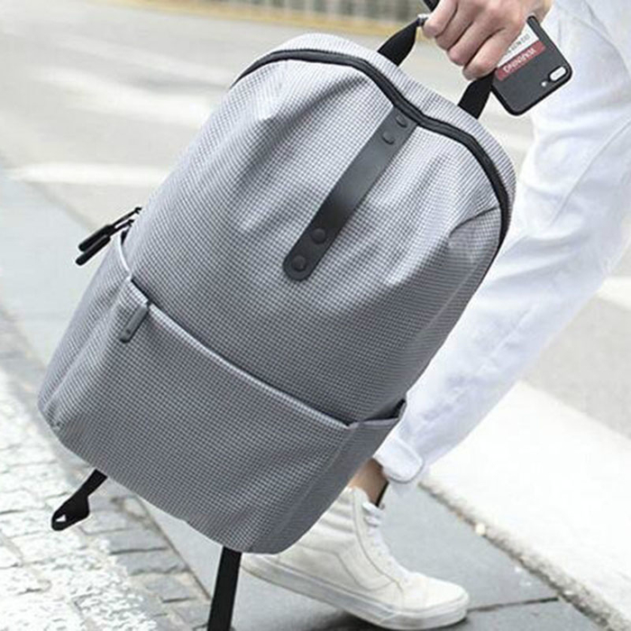 Рюкзак Xiaomi 90 Points College Leisure Backpack серый