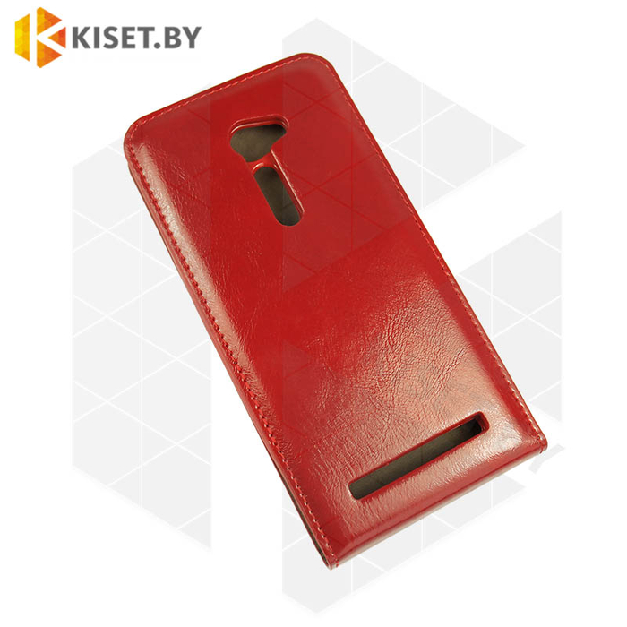 Чехол-книжка Flip TPU case для Asus ZenFone 2 (ZE551ML), красный