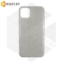 Силиконовый чехол Crystal Shine для Samsung Galaxy J6 (2018) графитовый