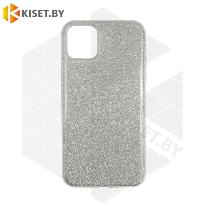 Силиконовый чехол Crystal Shine для Samsung Galaxy J6 (2018) графитовый