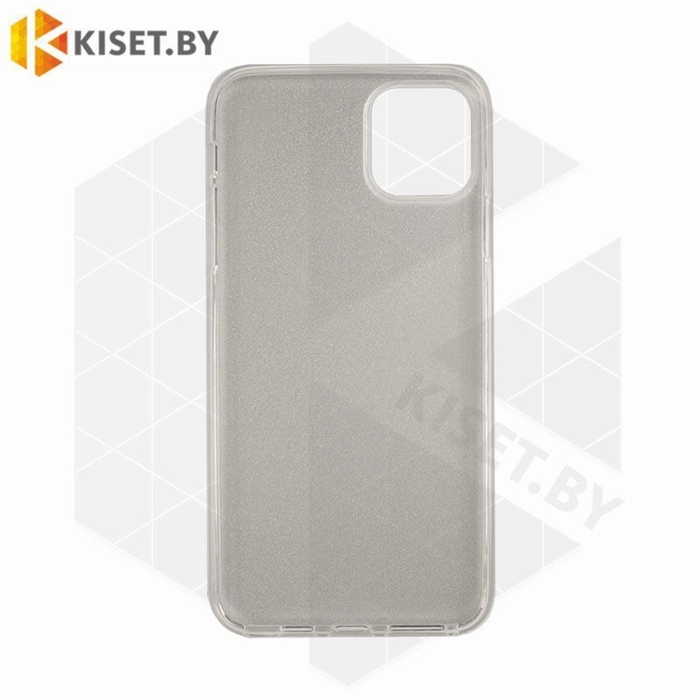Силиконовый чехол Crystal Shine для Samsung Galaxy J6 (2018) графитовый