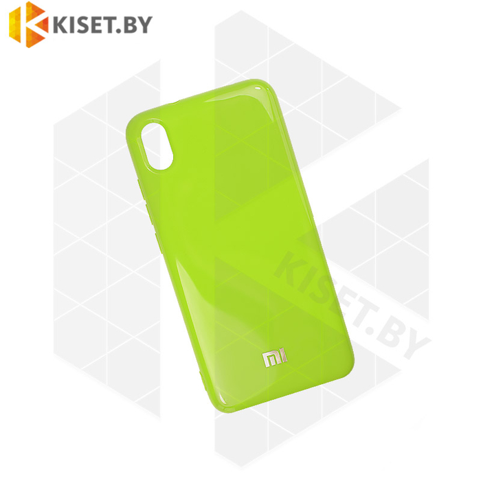Силиконовый чехол Matte Case для Honor 30 зеленый