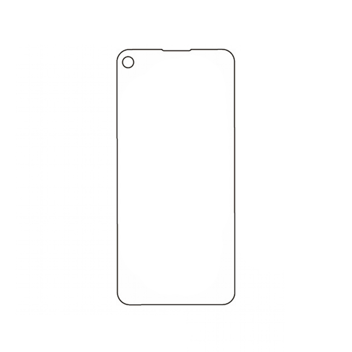 Защитная гидрогелевая пленка для Google Pixel 4a на весь экран прозрачная