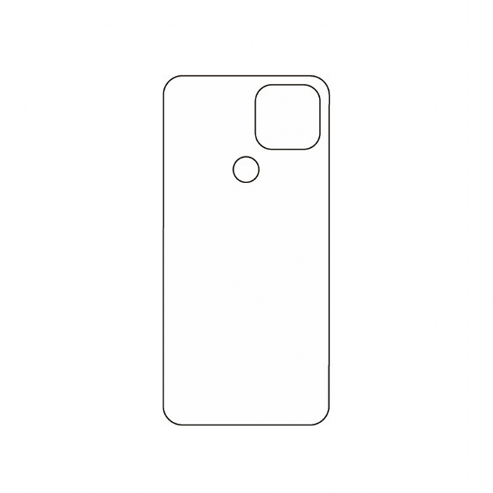 Защитная гидрогелевая пленка для Google Pixel 5 на заднюю крышку