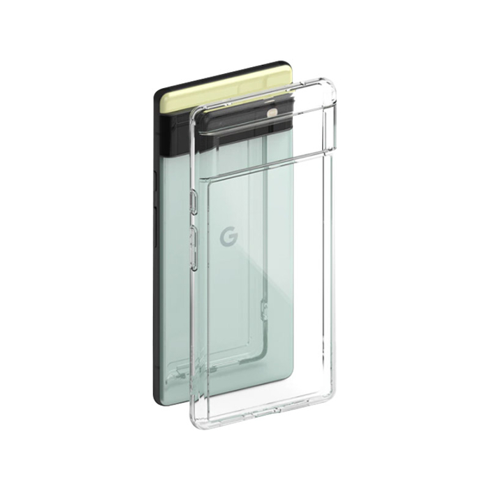 Силиконовый чехол KST UT для Google Pixel 6 прозрачный