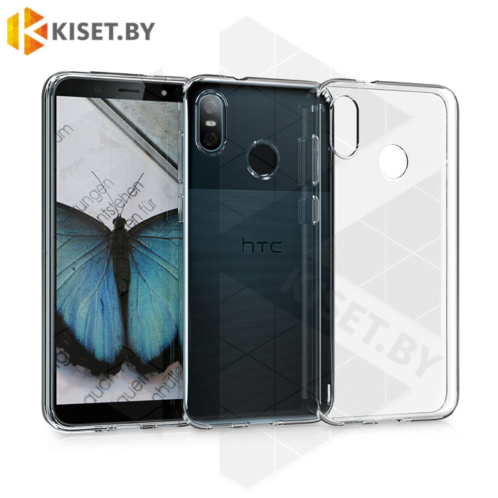 Силиконовый чехол Ultra Thin TPU для HTC U12 Life прозрачный