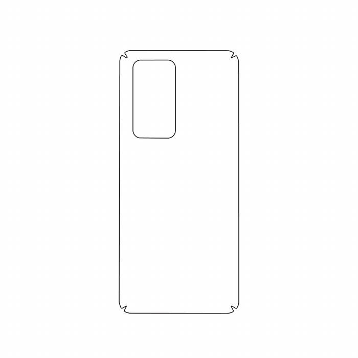 Защитная гидрогелевая пленка для Huawei P40 Pro на заднюю крышку