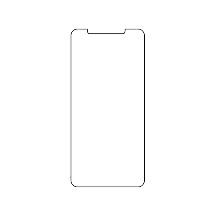 Защитная гидрогелевая пленка для Huawei Mate 10 Pro (BLA-L29) на экран до скругления прозрачная