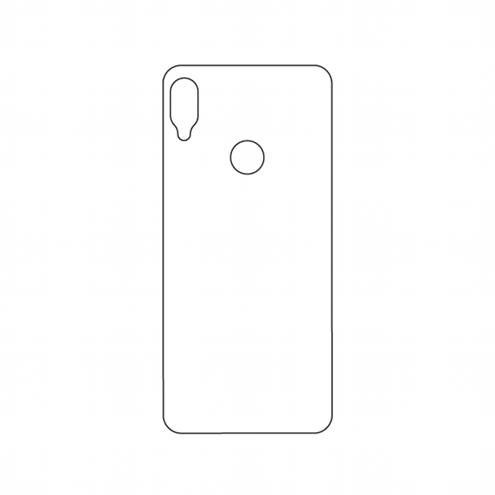 Защитная гидрогелевая пленка для Huawei Y6 2019 на заднюю крышку