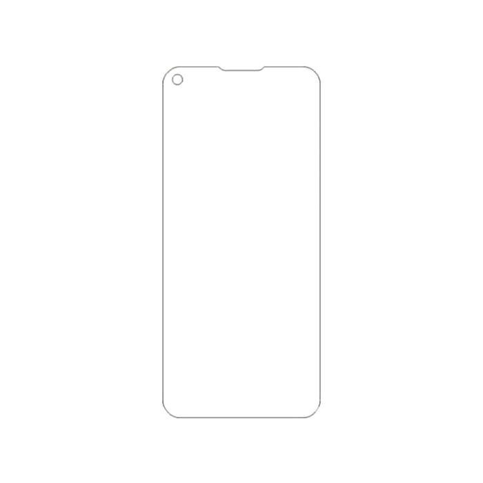 Защитная гидрогелевая пленка для Huawei P40 Lite на весь экран прозрачная