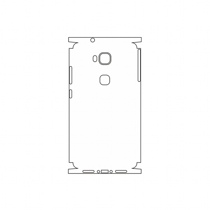 Защитная гидрогелевая пленка для Huawei GR5 на заднюю крышку и боковые грани