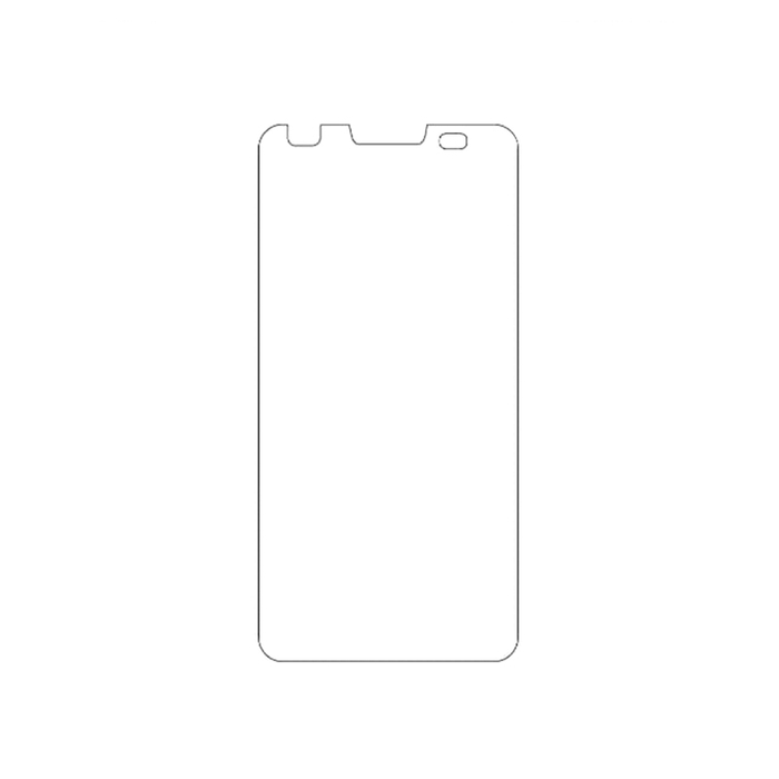 Защитная гидрогелевая пленка для Huawei Ascend G510 (U8951) на экран до скругления прозрачная