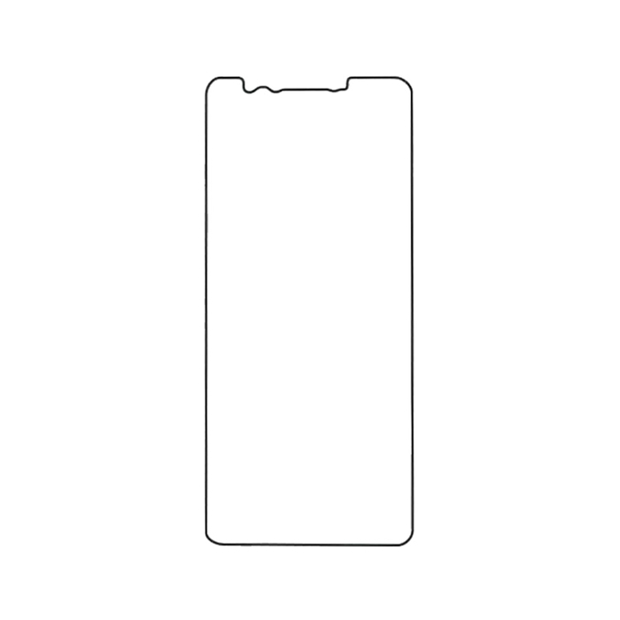 Защитная гидрогелевая пленка для Honor 9 Lite на экран до скругления прозрачная
