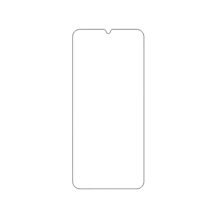 Защитная гидрогелевая пленка для Huawei Y6p на экран до скругления прозрачная