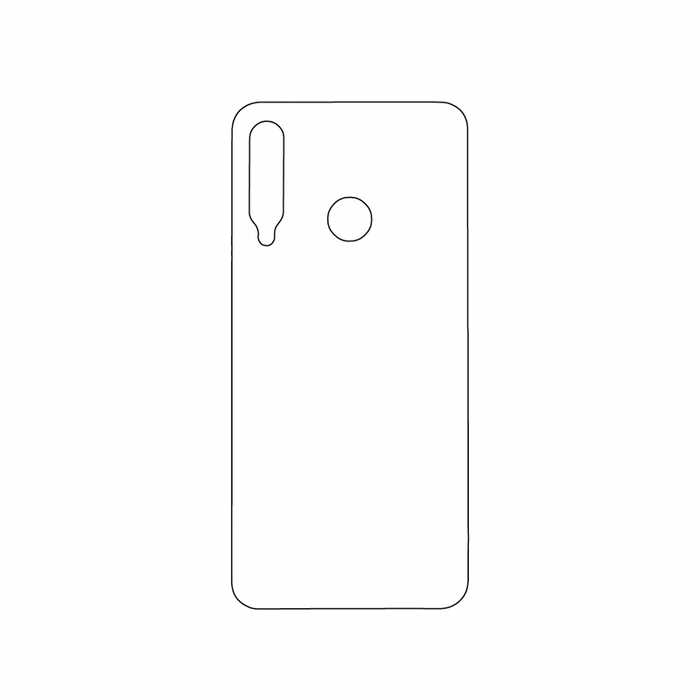 Защитная гидрогелевая пленка для Huawei P Smart Plus 2019 на заднюю крышку