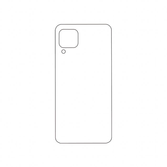Защитная гидрогелевая пленка для Huawei P40 Lite на заднюю крышку
