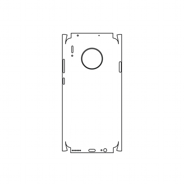 Защитная гидрогелевая пленка для Huawei Mate 30 на заднюю крышку и боковые грани