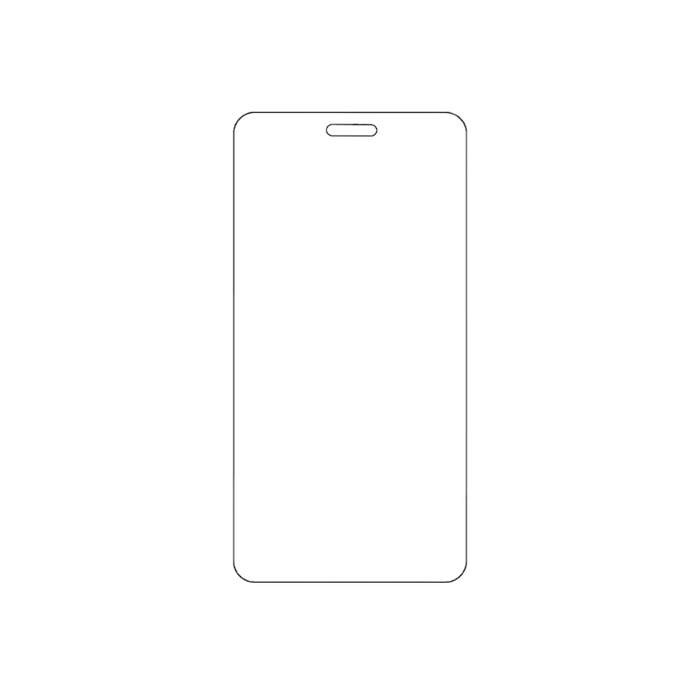 Защитная гидрогелевая пленка для Huawei Ascend P8 Lite 2015 (ALE-L21) на весь экран прозрачная