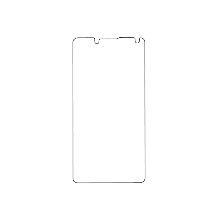 Защитная гидрогелевая пленка для Huawei Ascend Y300 на весь экран прозрачная