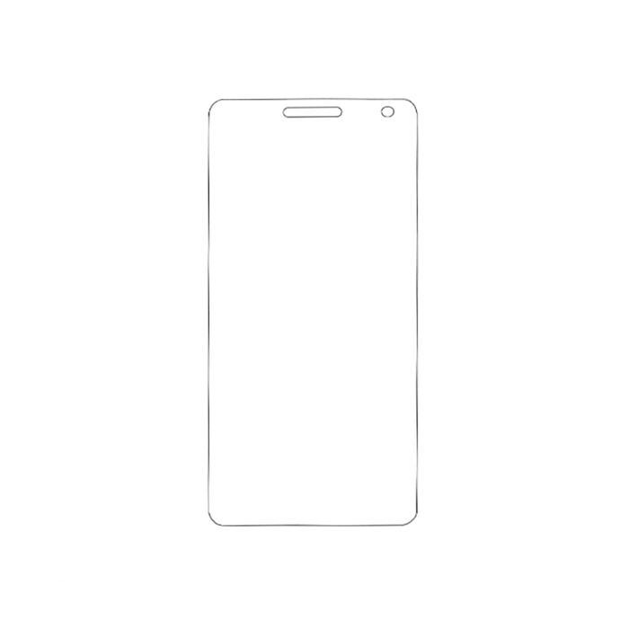 Защитная гидрогелевая пленка для Honor 2 (U9508) на экран до скругления прозрачная