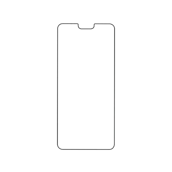 Защитная гидрогелевая пленка для Honor 8X на экран до скругления прозрачная
