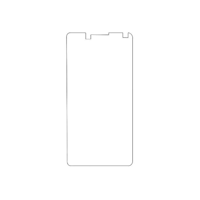 Защитная гидрогелевая пленка для Huawei Ascend Y300 на экран до скругления прозрачная