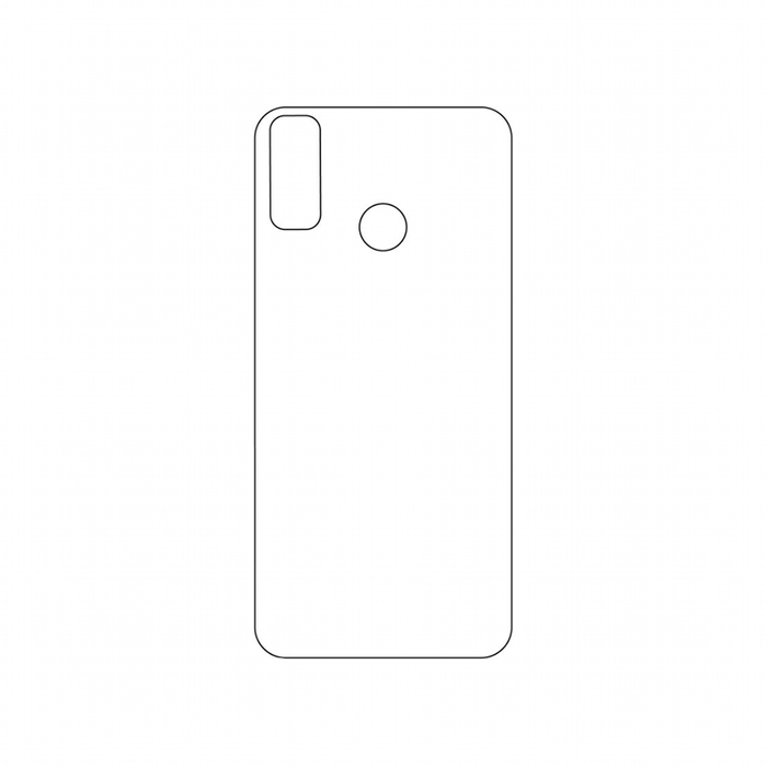 Защитная гидрогелевая пленка для Huawei Y8s на заднюю крышку