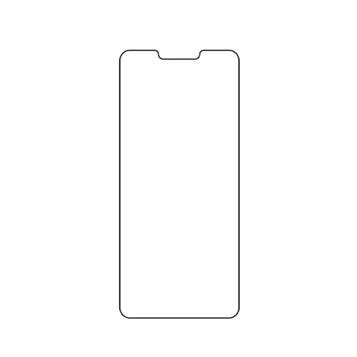 Защитная гидрогелевая пленка для Honor 8C на экран до скругления прозрачная