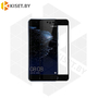 Защитное стекло полной проклейки Full glue для Huawei Ascend P10 Plus черное