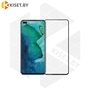 Защитное стекло полной проклейки Full glue для Honor 30 черное