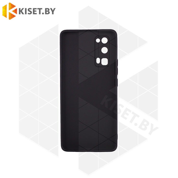 Силиконовый чехол KST Safe Camera для Honor 30 Pro Plus черный матовый
