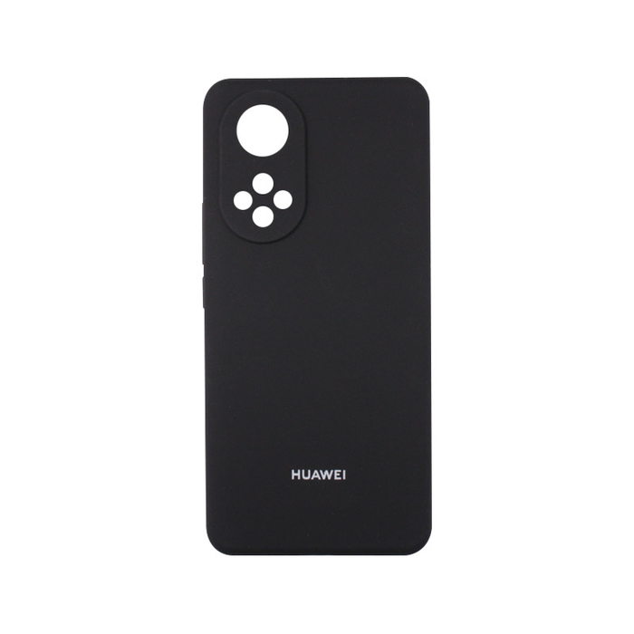 Soft-touch бампер Silicone Cover для Honor 50 черный