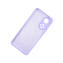 Soft-touch бампер Silicone Cover для Honor 50 фиалковый