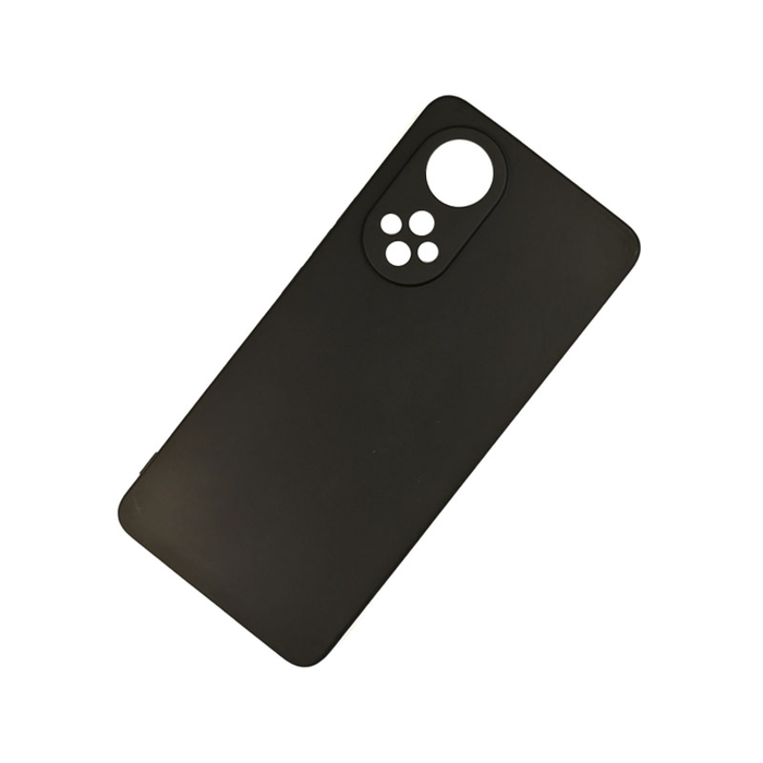 Силиконовый чехол KST Safe Camera для Honor 50 черный матовый