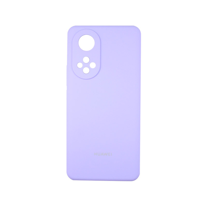 Soft-touch бампер Silicone Cover для Honor 50 фиалковый