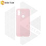 Силиконовый чехол Matte Case для Honor 9X Lite светло-розовый