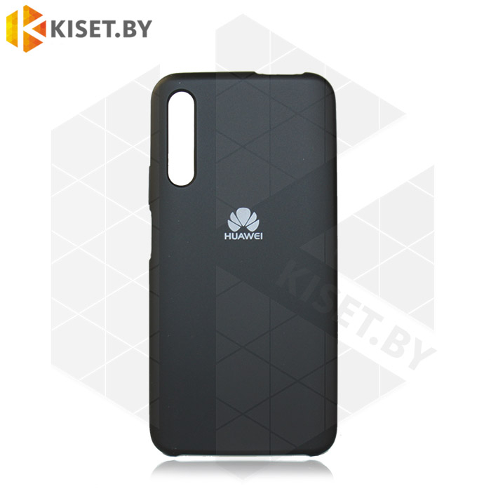 Soft-touch бампер Silicone Cover для Honor 9X / 9i / 9n черный