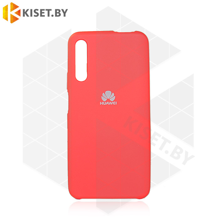 Soft-touch бампер Silicone Cover для Honor 9X / 9i / 9n красный