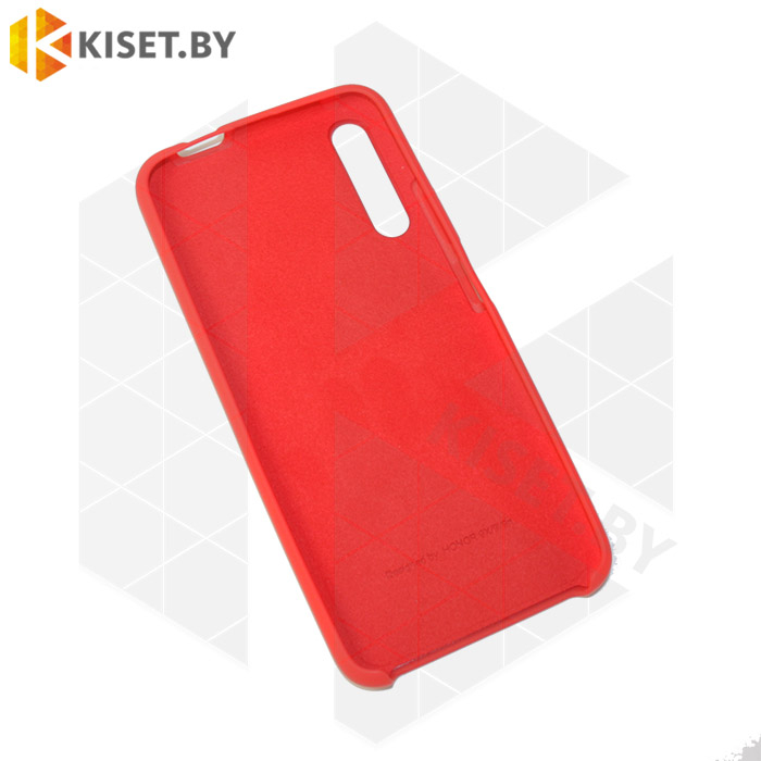 Soft-touch бампер Silicone Cover для Honor 9X / 9i / 9n красный