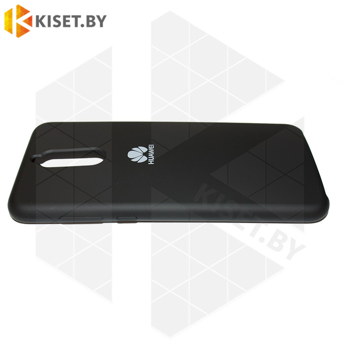 Soft-touch бампер Silicone Cover для Huawei Mate 10 Lite черный
