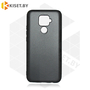 Силиконовый чехол KST MC для Huawei Mate 30 Lite черный матовый