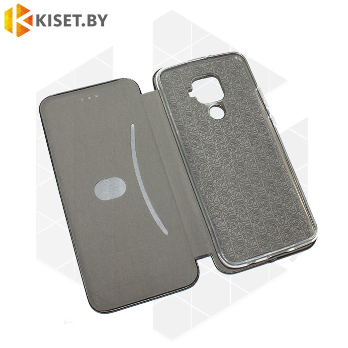 Чехол-книжка Book Case 3D с визитницей для Huawei Mate 30 Lite черный