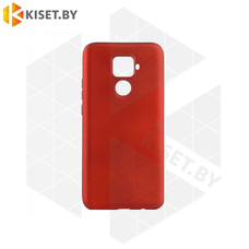 Силиконовый чехол Matte Case для Huawei Mate 30 lite красный