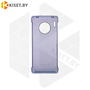Soft-touch бампер KST Silicone Cover для Huawei Mate 30 Pro голубой
