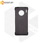 Soft-touch бампер Silicone Cover для Huawei Mate 30 Pro черный