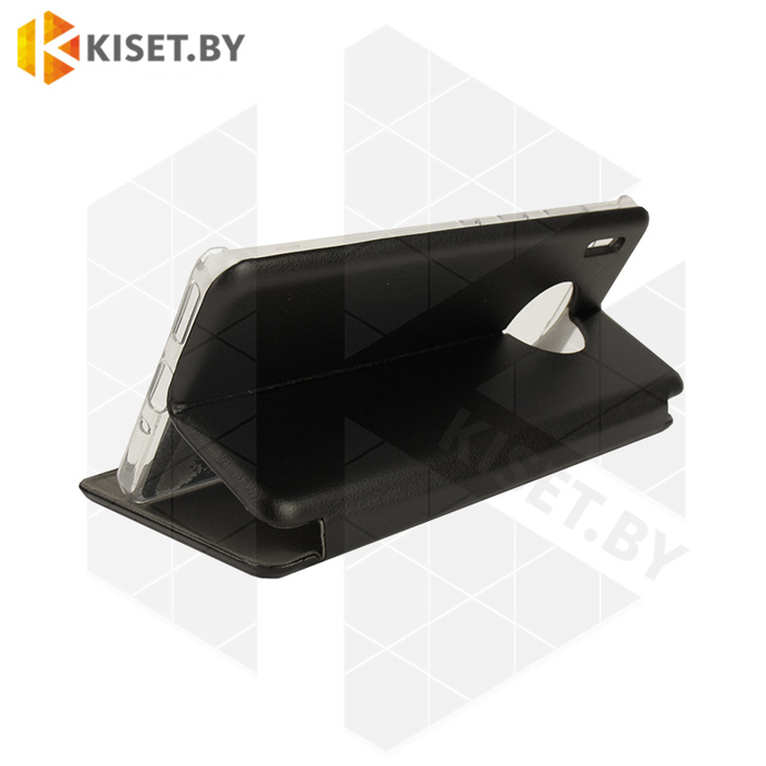 Чехол-книжка Book Case 3D с визитницей для Huawei Mate 30 Pro черный