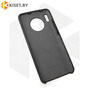 Soft-touch бампер Silicone Cover для Huawei Mate 30 черный