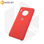 Soft-touch бампер Silicone Cover для Huawei Mate 30 красный