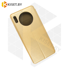 Чехол-книжка KST Book Case 3D с визитницей для Huawei Mate 30 золотой